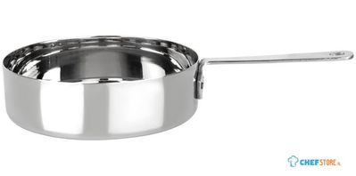Olympia Tafel Presentatie RVS Mini Steelpan 125x35mm - HY130