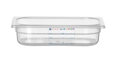 Hendi Voorraaddoos GN 1/4 65 mm IML polypropyleen | 880388 1