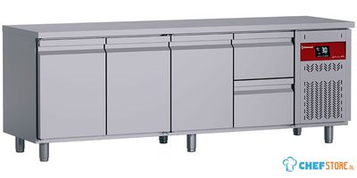 Diamond DT224/P9H 1XCA1/2P9H Koelwerkbank samengesteld uit :