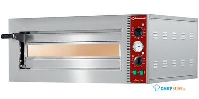 Diamond Elektrische pizza-oven Ø 420 mm, kamer 420x420xh140 mm | MACRO42-N