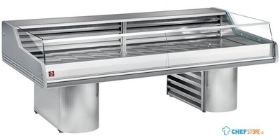 Gekoelde Vitrine Toonbank 150cm | Lage ruit ''zelfservice'' | Diamond | SG15BS/A1-R2 1