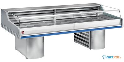 Gekoelde Vitrine Toonbank 250cm | Lage ruit ''zelfservice'' | Diamond | SG25BS/B1-R2 1