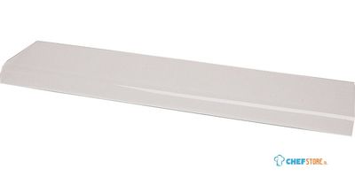 Diamond Bovenste en middelste schap gebogen bovenbouw, in gehard glas. | S80/V23 1