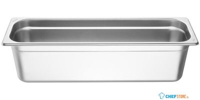 Vogue Roestvast Stalen Gastronorm 2/4 Bak 150mm - FU264