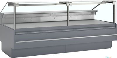Premium Koeltoonbank met 900 mm Etaleervak - SOCA25090A
