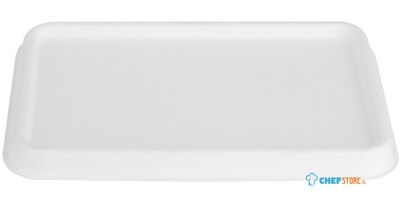 Fiesta Recyclable Fiesta Composteerbare Bagasse Deksels voor Bagasse Container Bodems (pak van 100) - HW037