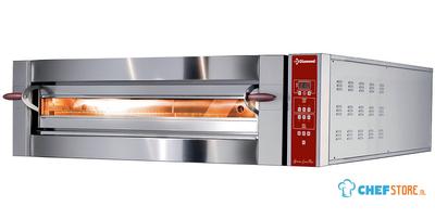 Elektrische Oven 1 Kamer 4 Pizzas Ø 350 Mm | Diamond | GDX4/35-DP--230/3-