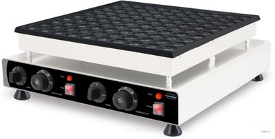 CombiSteel POFFERTJESPLAAT 100ST Ø4CM - 7540.0015 1