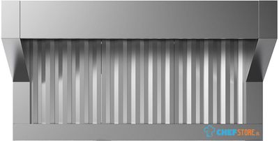 Gemotoriseerd Dampkap (1500 M3/h), Verdamp.condens., Diamond AC/HV6-10CV-X