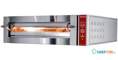 Elektrische Oven 1 Kamer 4 Pizzas Ø 350 Mm | Diamond | GDX4/35-DP--230/3-