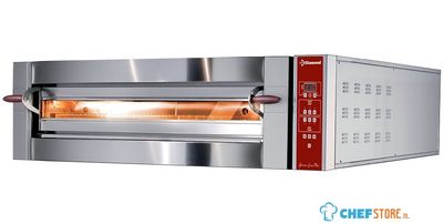 Elektrische Oven 1 Kamer 6 Pizzas 350 Mm | Diamond | GDX6/35-DP