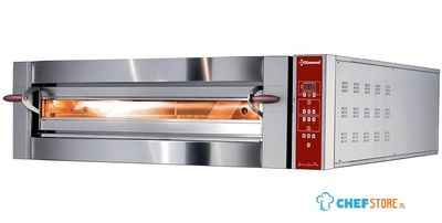 Elektrische Oven 1 Kamer 9 Pizzas Ø 350 Mm | Diamond | GDX9/35-DP