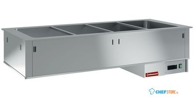 Droog Bain-Marie Element - kuip 5x GN 1/1 - Diamond DPA/BSC18 1