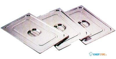 Diamond Deksel in inox met handgreep standaard 1/4 | 1/4-C 1