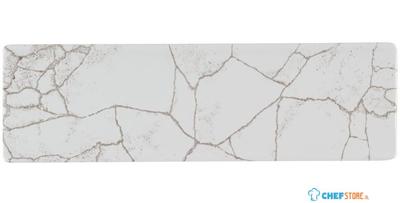 Churchill Super Vitrified Churchill Studio Prints Kintsugi Agate Grey Ovaal Bord 30 X 9 cm Pak van 6 - HR308