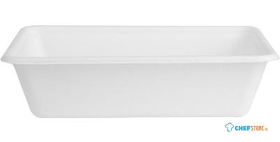 Fiesta Recyclable Fiesta Composteerbare Bagasse Voedsel Container Basissen 650ml (pak van 100) - HW034