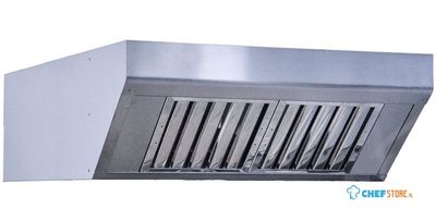 Diamond HXF-DS Dampkap met motor (400m³/h), ovens Touch & Touch/Digit