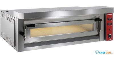 Diamond Elektrische Pizzaoven "extra Large", 6 Pizza's 350mm - FULL Vuurvaste Steen - LFD-06L-LX 1
