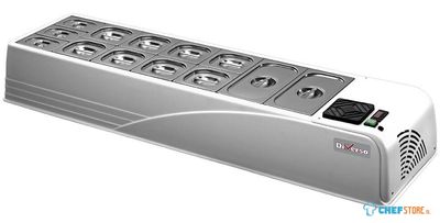 Diverso By Diamond Gekoelde Opzetstruktuur Gastronorm 7 GN 1/3 H 150 Mm - WR-MIDI-R2 1