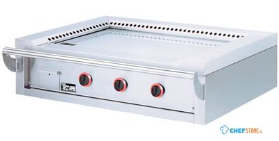 Gas tepanyaki 3 zones tafelmodel TPG3-15/T | Diamond | TPG3-15/T 1