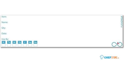 Puracycle herbuikbare blanco dagetiketten voor flessen | FB283