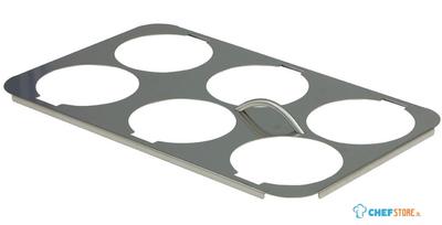 Diamond Anti kantelstruktuur 6 korven Ø 135 mm | A22/SPC 1