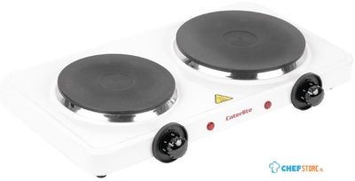 Caterlite dubbele elektrische kookplaat | GG567