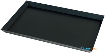 Diamond Zwarte Stalen Bakplaat 600x400, Uitlopende Rand 30 Mm - PLQ-60/30 1