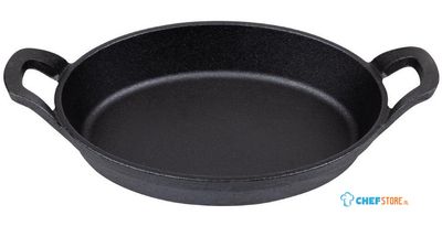 Olympia Gietijzeren Ovale Ovenschotel 220x150mm - FW817
