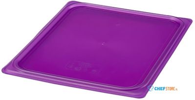 Cambro JN526 Safetrak IML polypropyleen afsluitdeksel paars GN 1/2