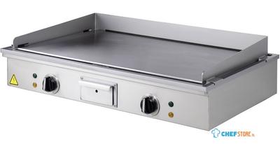 Diamond "Teppanyaki" elektrische plaat, 2 zones (2x 5 kW), tafelmodel | TYE-90/T-N 1