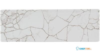 Churchill Super Vitrified Churchill Studio Prints Kintsugi Agate Grey Ovaal Bord 33 X 11 cm Pak van 6 - HR307