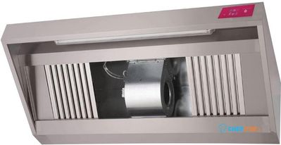 Gastro M RVS afzuigkap met motor 54x100x90cm | GN194