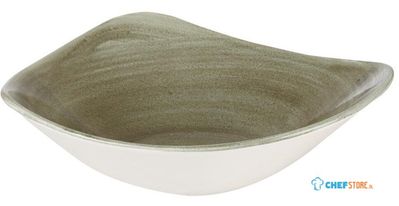 Churchill Stonecast Patina Burnished Green Lotus Kom 23.5 cm Pak van 12 - HC815