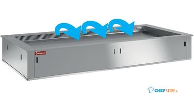 GEKOELD TOPELEMENT. GEVENT. 4 GN 1/1 (Z/WAT.) DPA/TRV15-S | Diamond | DPA/TRV15-S 1