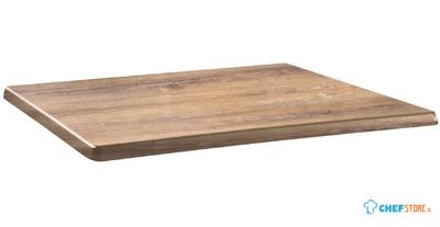 Topalit Classic Line rechthoekig tafelblad Atacama kersenhout 110x70cm |  DR933