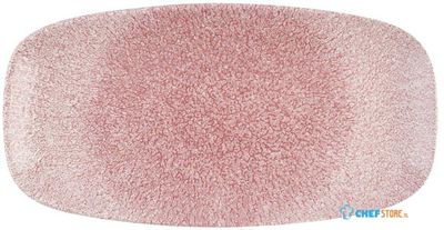 Churchill Super Vitrified Churchill Raku Pink Quartz Chefs Ovaal Bord 35.2 X 18.7 cm Pak van 6 - DX843