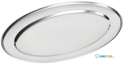 Olympia ovale RVS serveerschaal 46cm | K366