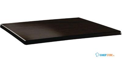 Topalit Classic Line rechthoekig tafelblad wengé 120x80cm |  DR926