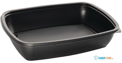 Fastpac Middelgrote Rechthoekige Voedselcontainers 900ml (300 Stuks) - Fastpac DE763