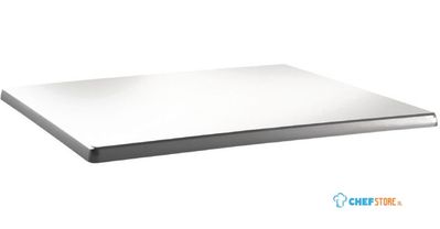 Topalit Classic Line rechthoekig tafelblad wit 110x70cm | DR917