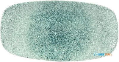 Churchill Raku Jade Green Chefs Ovaal Bord 29.8 X 15.2 cm Pak van 12 - DW405