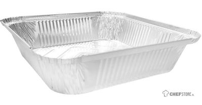 Jantex Fiesta Recyclebare Diepe Foliecontainers 2100 Ml (200 Stuks) - DZ892