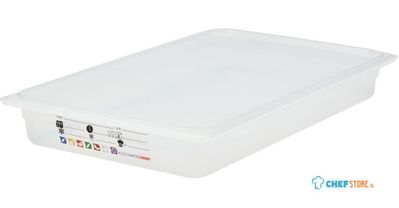 Cambro JN500 Safetrak IML polypropyleen voedselopslagbak 1/1 GN 65 mm