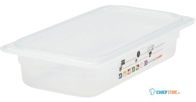 Cambro JN508 Safetrak IML polypropyleen voedselbak 1/3 GN 65mm