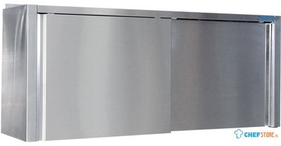 SARO Hangkast van Roestvast Staal Diepte 400 mm 1400 Mm - 700-4110