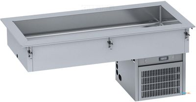 Drop-In Gekoelde Bak 4/1 - 160mm, CombiSteel 7495.0060 1