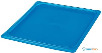 Cambro JN529 Safetrak IML polypropyleen afsluitdeksel blauw 1/2 GN
