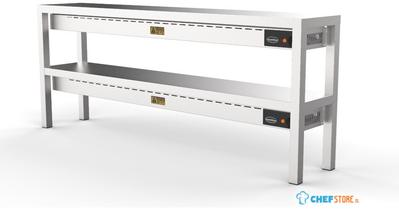 Combisteel Etagere Keramisch Verwamd 2 Niveaus 180010 Heaters À 250W | 7020.0750 1
