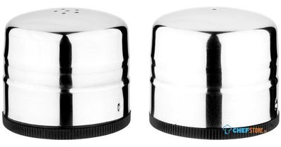 Olympia jumbo Peper en Zout Set RVS | P044